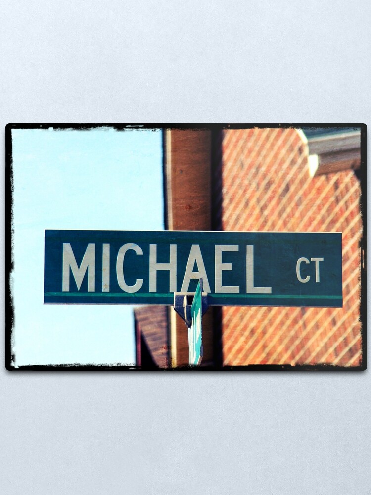 Alternate view of Michael Metal Print