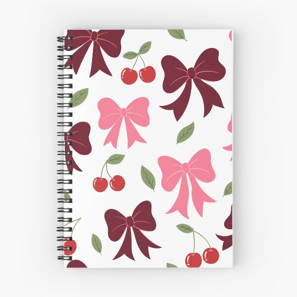Item preview, Cute Coquette Cherry and Bows Seamless Pattern Background designed and sold by DiNata.