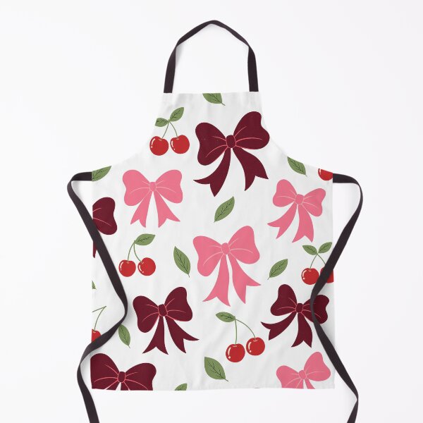 Item preview, Cute Coquette Cherry and Bows Seamless Pattern Background designed and sold by DiNata.