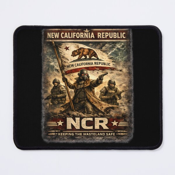 Item preview, NCR Ranger New California Republic Fallout Fan Art designed and sold by RockyLambda.
