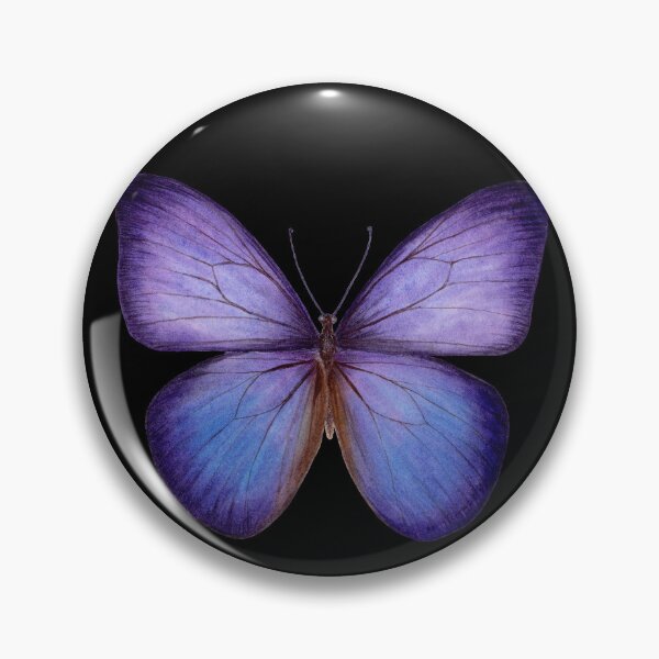 Item preview, Deep Violet & Indigo Watercolor Butterfly designed and sold by dpesheva-art.