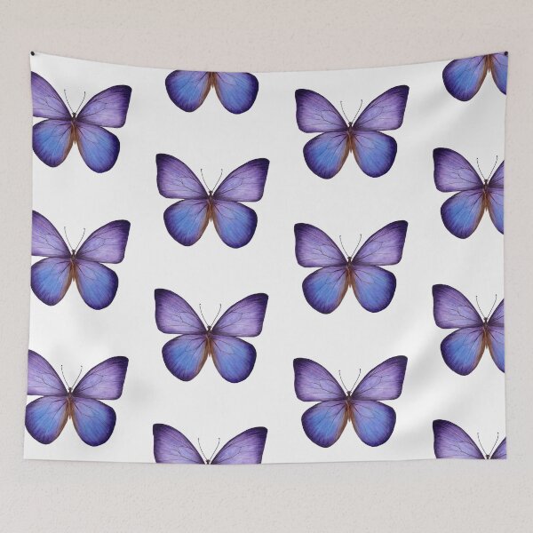 Item preview, Deep Violet & Indigo Watercolor Butterfly designed and sold by dpesheva-art.