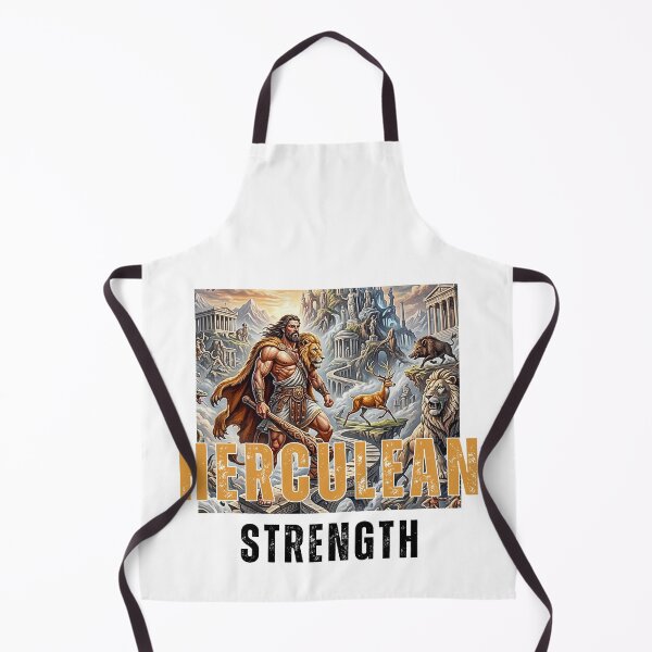 Item preview, Herculean Strength Epic Greek Mythology Gym Fitness Art designed and sold by rich-moda.