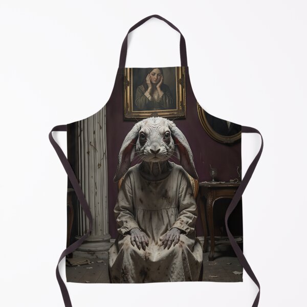 Item preview, The mysterious rabbit in the dilapidated manor house designed and sold by VoidVeilStudio.
