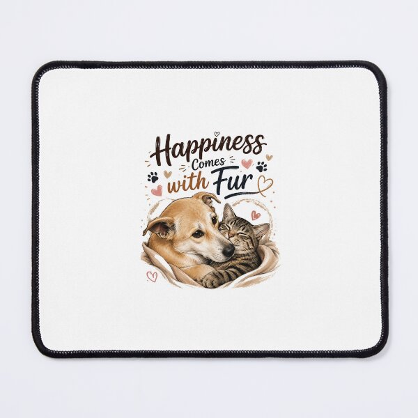Item preview, Happiness Comes with Fur designed and sold by KrithigaArts.