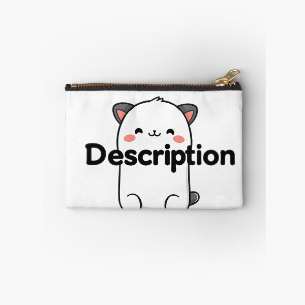 Item preview, Cute Cat Says Description designed and sold by T-domain.