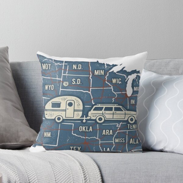 Item preview, Vintage Station Wagon Camper Map Wander Often Worry designed and sold by tushartanvir.