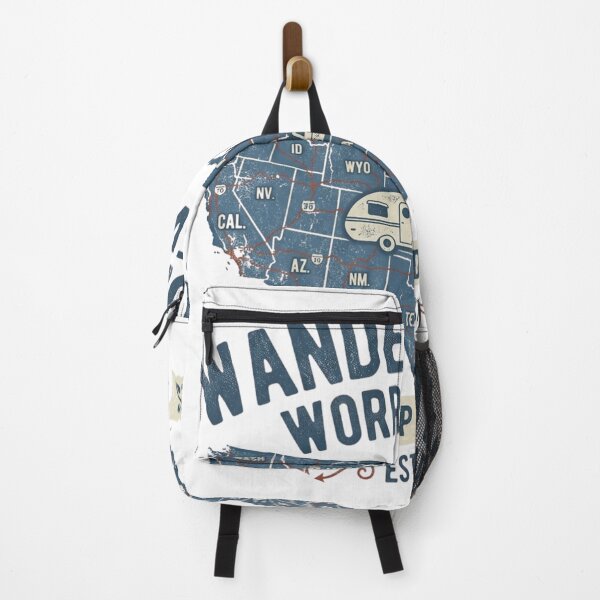 Item preview, Vintage Station Wagon Camper Map Wander Often Worry designed and sold by tushartanvir.