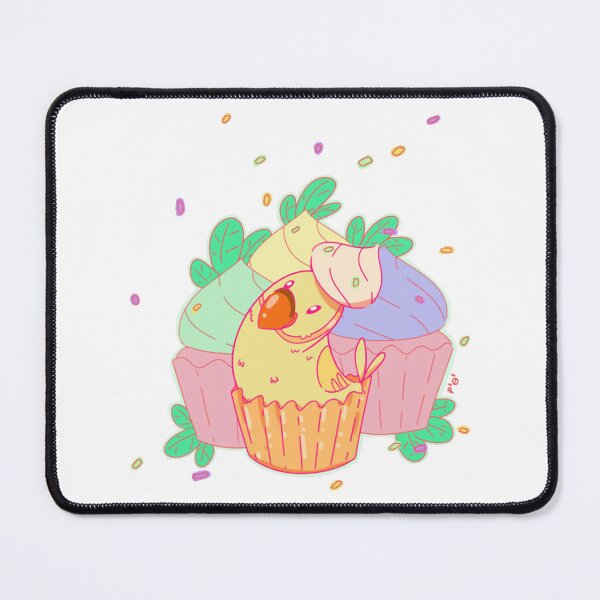 Item preview, Cupcake Birb Cute Kawaii Bird Bakery Dessert designed and sold by Pioiiiart.