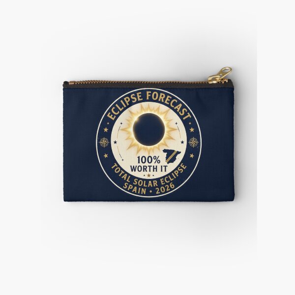 Item preview, Eclipse Forecast 100% Worth It Spain 2026 designed and sold by CalmCapy Co.