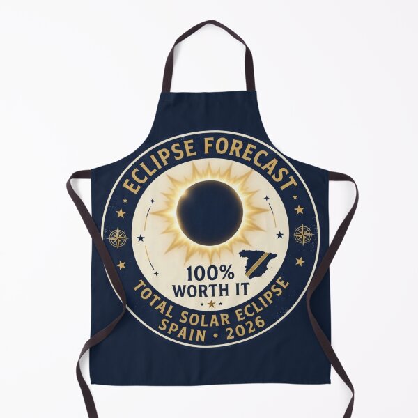 Item preview, Eclipse Forecast 100% Worth It Spain 2026 designed and sold by CalmCapy Co.