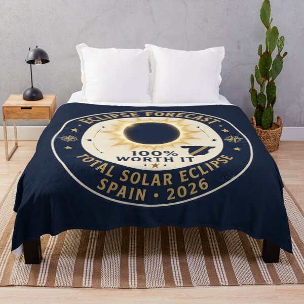 Item preview, Eclipse Forecast 100% Worth It Spain 2026 designed and sold by CalmCapy Co.