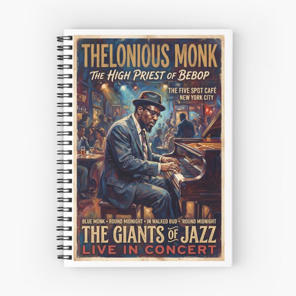 Item preview, Thelonious Monk Live in Concert designed and sold by Theodor Decker.