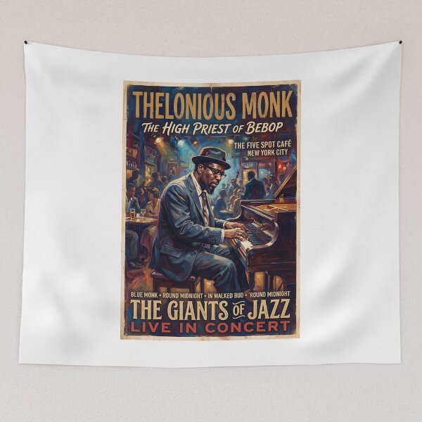 Item preview, Thelonious Monk Live in Concert designed and sold by Theodor Decker.