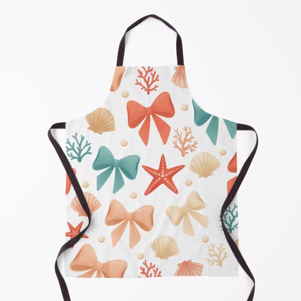 Item preview, Cute Coquette Sea Shells and Bows Seamless Pattern Background designed and sold by DiNata.
