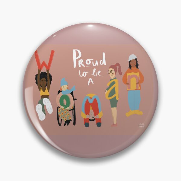 Item preview, Proud to be a Woman designed and sold by Pannies Papier.