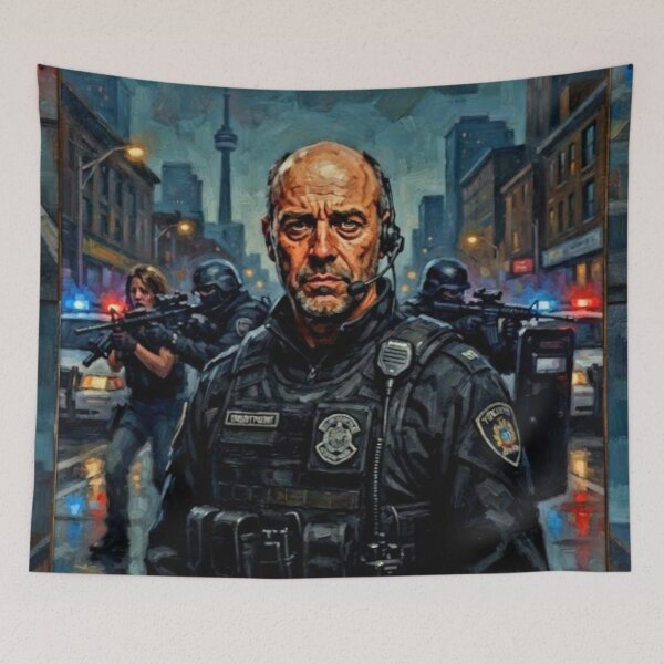 Item preview, Flashpoint Action Police Drama Tribute Art Poster designed and sold by Art's Diner.