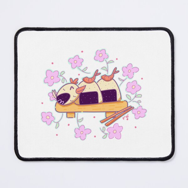 Item preview, Onigiri Birdie Cute Kawaii Japanese Rice Ball Birds Art designed and sold by Pioiiiart.