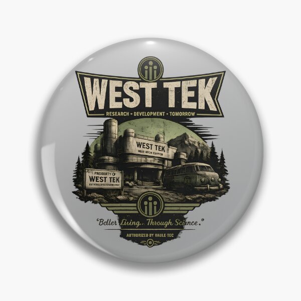 Item preview, West Tek Fallout Fan Art designed and sold by RockyLambda.