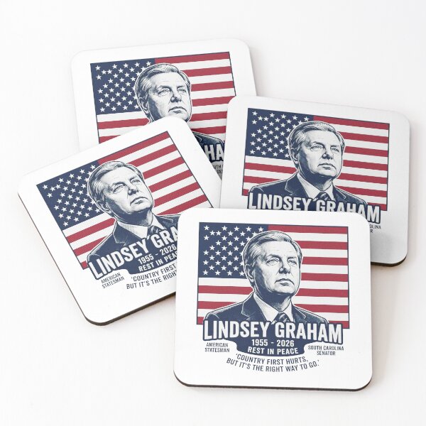 Item preview, Lindsey Graham South Carolina Senator 1955 To 2026 Rest in Peace designed and sold by Vanthuandesign.