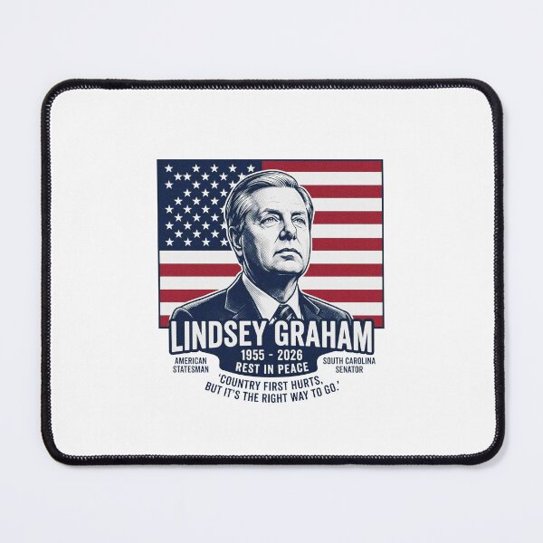 Item preview, Lindsey Graham South Carolina Senator 1955 To 2026 Rest in Peace designed and sold by Vanthuandesign.