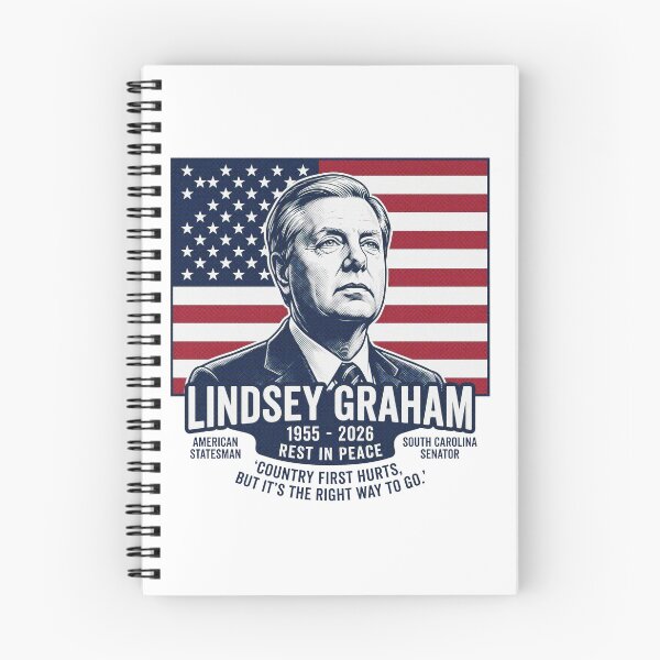 Item preview, Lindsey Graham South Carolina Senator 1955 To 2026 Rest in Peace designed and sold by Vanthuandesign.