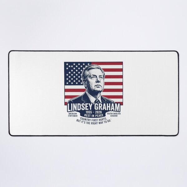 Item preview, Lindsey Graham South Carolina Senator 1955 To 2026 Rest in Peace designed and sold by Vanthuandesign.
