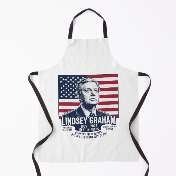 Item preview, Lindsey Graham South Carolina Senator 1955 To 2026 Rest in Peace designed and sold by Vanthuandesign.