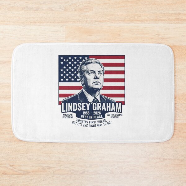 Item preview, Lindsey Graham South Carolina Senator 1955 To 2026 Rest in Peace designed and sold by Vanthuandesign.