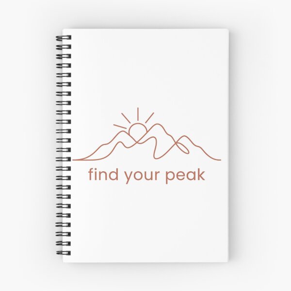 Item preview, Find Your Peak Retro Quote designed and sold by tushartanvir.