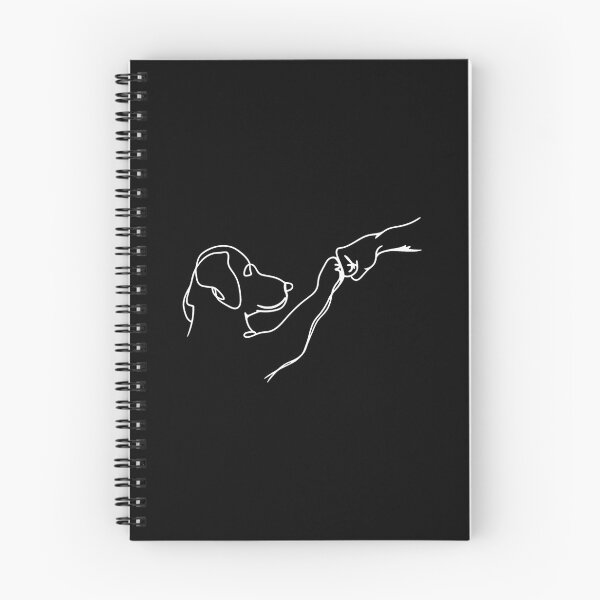 Item preview, Minimalist Dog Fist Bump Line Art designed and sold by GiaoCalonas.