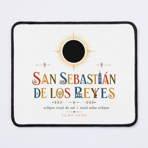 Item preview, San Sebastián de los Reyes Eclipse 2026 designed and sold by Beyond Destinations.