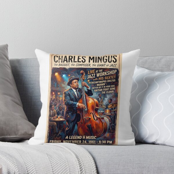 Item preview, Charles Mingus designed and sold by Theodor Decker.
