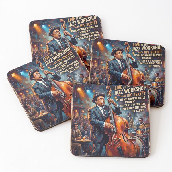 Item preview, Charles Mingus designed and sold by Theodor Decker.