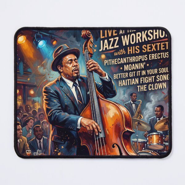 Item preview, Charles Mingus designed and sold by Theodor Decker.