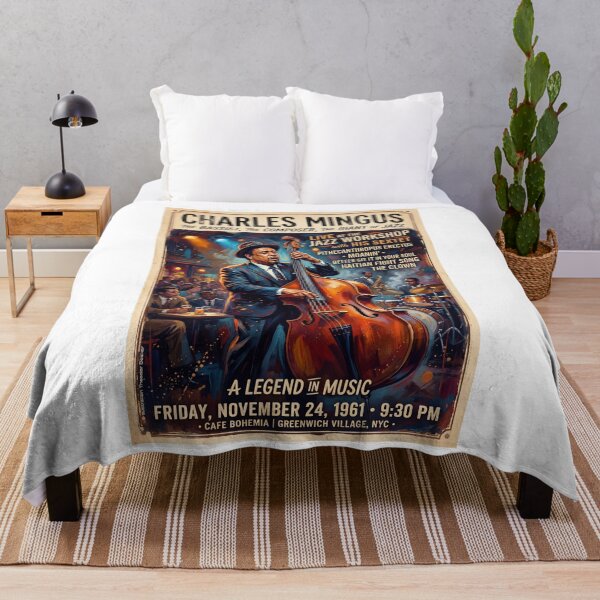 Item preview, Charles Mingus designed and sold by Theodor Decker.