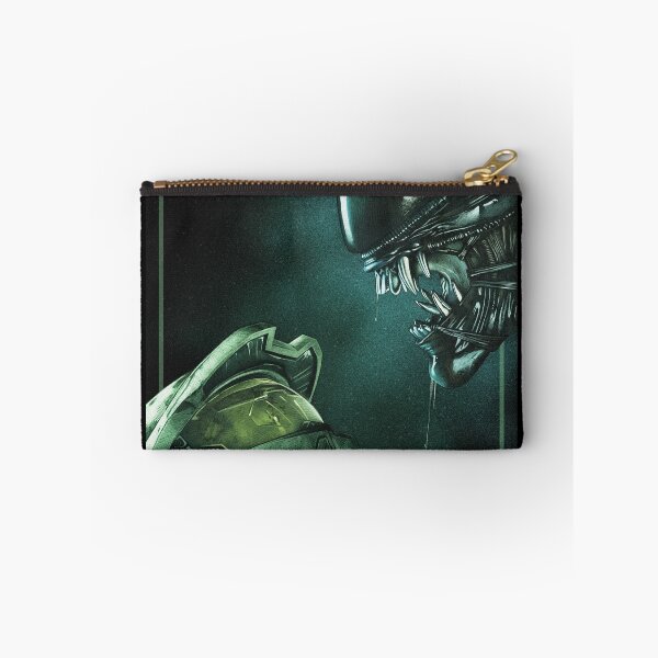 Item preview, Master Chief vs Alien | Sci-Fi Showdown Fan Art designed and sold by BlackThistleArt.