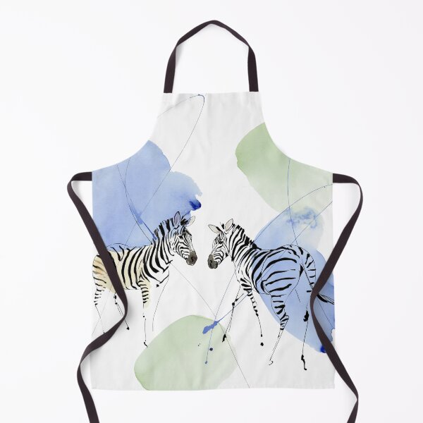 Item preview, Abstract Zebra Watercolor | Modern Safari Animal Illustration designed and sold by Ramona-Gliga.