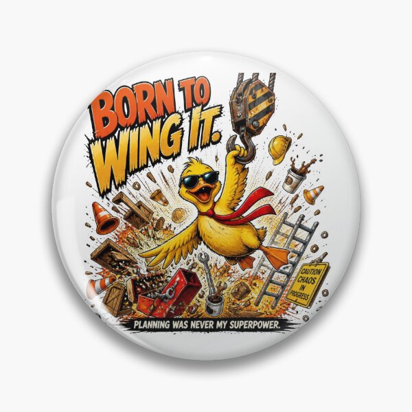 Item preview, Born to Wing It – Funny Duck Vintage Comic designed and sold by Cavalier-org.
