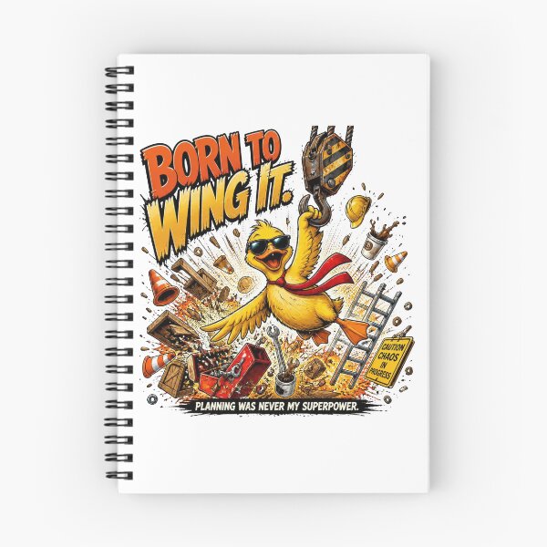 Item preview, Born to Wing It – Funny Duck Vintage Comic designed and sold by Cavalier-org.