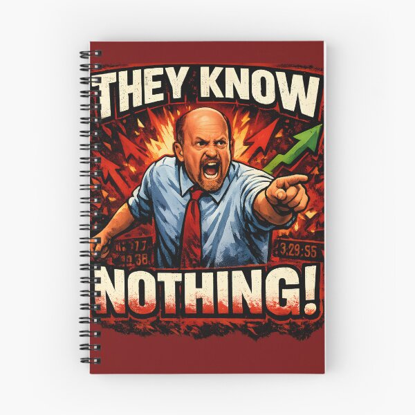 Item preview, Jim Cramer: "¡No saben nada!" designed and sold by RockyLambda.