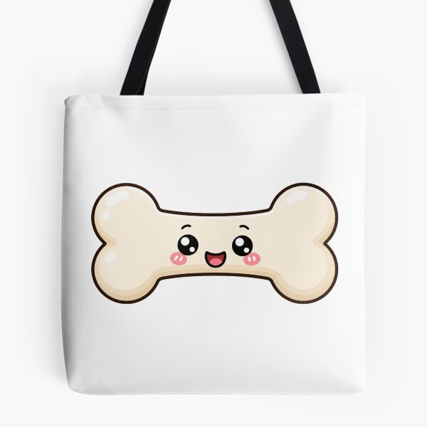 Aperçu de l'œuvre Cute Kawaii Dog Bone Happy Smiling Cartoon créée et vendue par Seculinator.