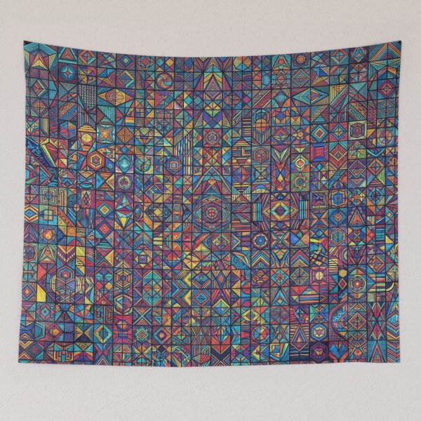 Item preview, Geometric harmony in the mosaic designed and sold by Sigtrix.