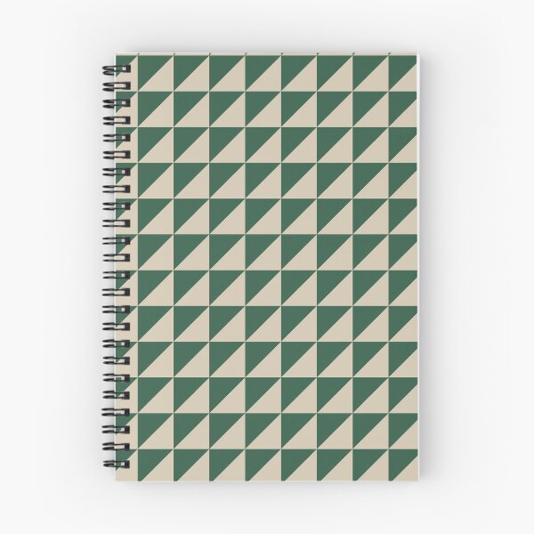 Item preview, Green And Sand Triangle Mosaic Pattern designed and sold by pattern-archive.
