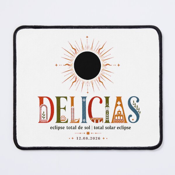 Item preview, Delicias Total Solar Eclipse 2026 designed and sold by Beyond Destinations.
