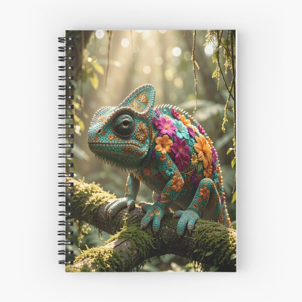 Item preview, The Flowering Chameleon designed and sold by VoidVeilStudio.