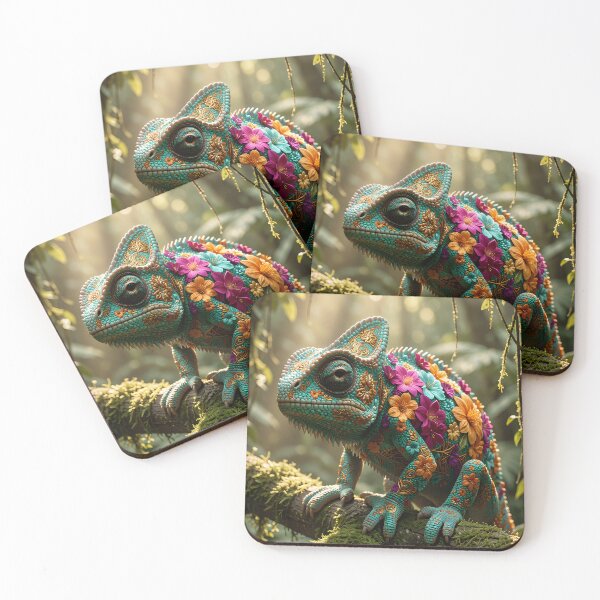 Item preview, The Flowering Chameleon designed and sold by VoidVeilStudio.