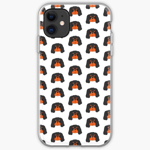 Cavalier King Charles Spaniel - Black and tan iPhone Soft Case