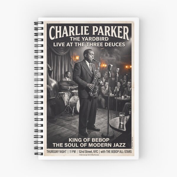 Item preview, Charlie Parker Yardbird designed and sold by Theodor Decker.