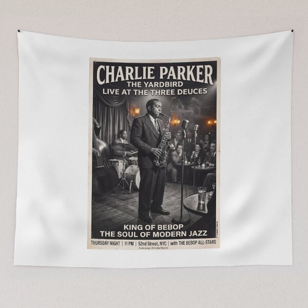 Item preview, Charlie Parker Yardbird designed and sold by Theodor Decker.